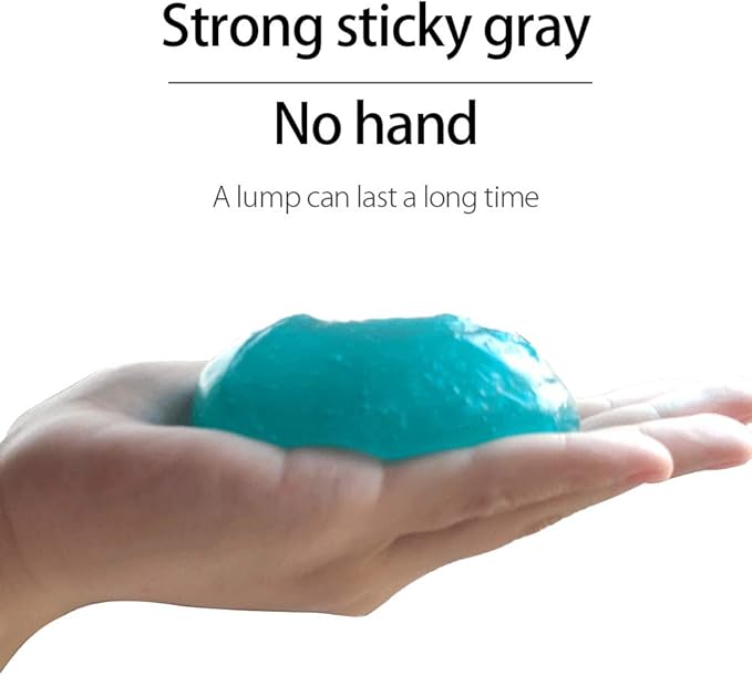 Car Cleaning Gel, 75g/2.6oz 1 Pack Car Detailing Tools, Universal Cleaning Kit for Car Keyboard Microphone Remote Control, Dust, Cookie Crumbs, Hair, Pet Fur, Household Cleaners