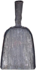 Veemoon Steel Fireplace Ash Shovel, BBQ Charcoal Shovel Small Compact Coal Scoop Cleaning Flat Scooping Spade for Kitchen Sand Stove Garden Supplies Outdoor Indoor (4.3 * 7.8“)