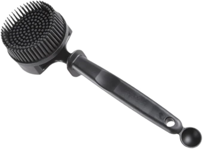 Silicon Coffee Machine Cleaning Brush Professional Design for 360° Cleaning of Espresso Group Head Detachable Silicon Bristles for 51MM Grouphead