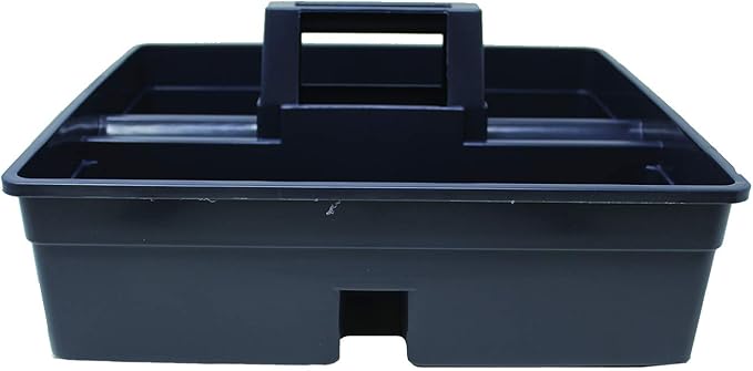 3 Compartment Cleaning Caddy Bucket Tool Supply Organizer with Handle