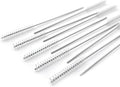 (10pcs) Alsilence Hearing aid Vent Tube Cleaning Brush earhook Cleaning kit Hearing Amplifier Cleaning Small Hole Tools