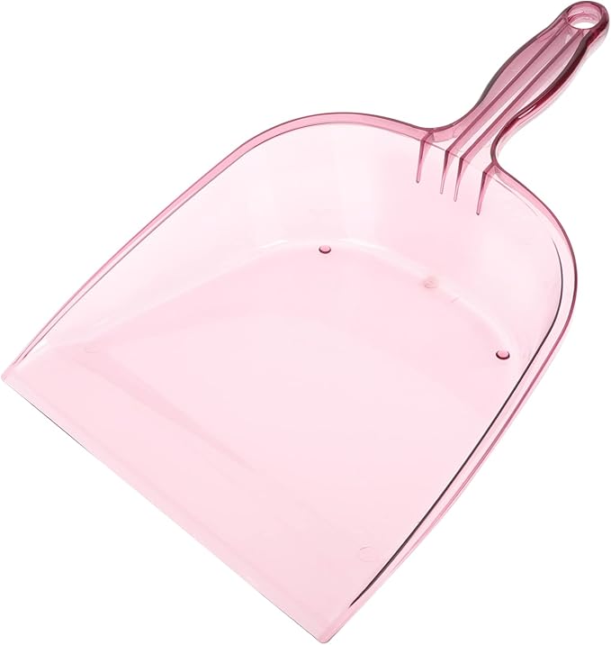Dustpan Lightweight Handheld Dustpan Ergonomic Handle Capacity for Kitchen Home Bar Party
