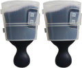 Auto Duster Brush for Cleaning Dust (Blackwhite)