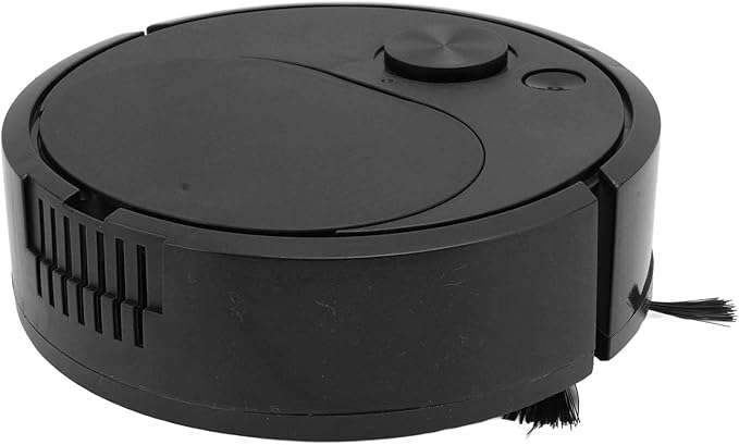Pwshymi Robot Vacuum Cleaner Multifunctional USB Charging Mini Smart Sweeping Robot for Wooden Flooring Tile Carpet(Black) Shark Vacuum Upright Vacuums Roboticvacuumcleaner Cordl