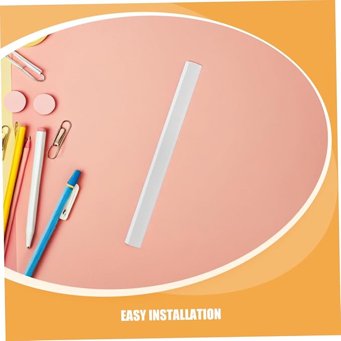 8pcs Sturdy Rubber Dustpan Lips Replacement Strips Easy Install for Overflow Prevention Home Cleaning Accessories