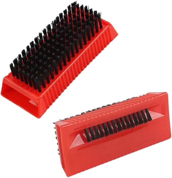 2PCS Nail Brush Surgical Scrub Brushes Two-Sided Stiff Hand and Nail Brush Non-Disposable Sterile Hand Scrubber with Nail Cleaner Hand and Nail Cleaning Brush Fingernail Brushes Nail Scrub Brushes