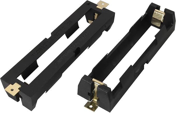 4PCS 18650 SMD Battery Clip Holder Box Case 18650 Battery Copper Contacts Battery Storage Box Case Holder