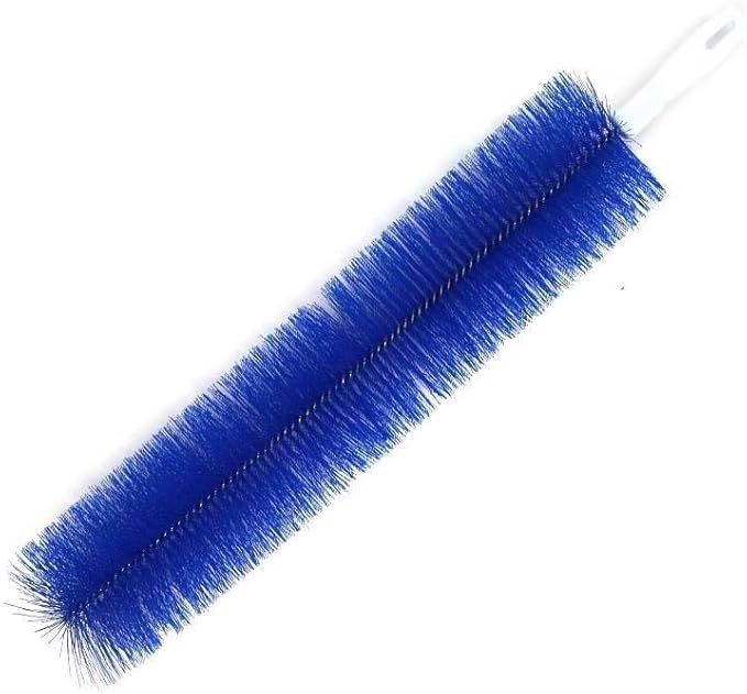 Extended Reach Fan Cleaning Brush Deep Access Duster for Ceiling Fan Blades & Vents Cleaner Tool (Blue)