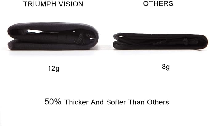 TRIUMPH VISION Soft Eyeglass Pouch 3 Pack - Pouch for glasses Microfiber Screen Cleaning Bag
