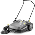 Kärcher Pro Walk Behind Outdoor Push Sweeper, KM 70/20 C, 1 Bristle Brush - 28" Working Width, 12 Gallon, Heavy Duty Broom - for Commercial Use in Warehouses, Workshops, and More
