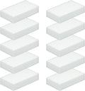 10Pcs Melamine Foam Sponge, 2X Density Magic Cleaning Eraser, Durable Multi-Surface Scrubber for Kitchen, Bathroom, Wall, Shoe, Car, Sink & Floor Household Cleaning Essentials(10 Pcs-2X Density)