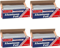 12"x1000 Aluminum Foil Roll | Ideal for Grilling, Baking, & Food Storage | Durable, Versatile for Home & Professional Use | Premium Quality, Commercial Grade, w/Easy Tear Dispenser Box (Pack of 4)