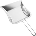 Stainless Steel Handheld Dustpan with Handle 2pcs, Portable Practical Trash Shovel Set for Kitchen and Household Cleaning