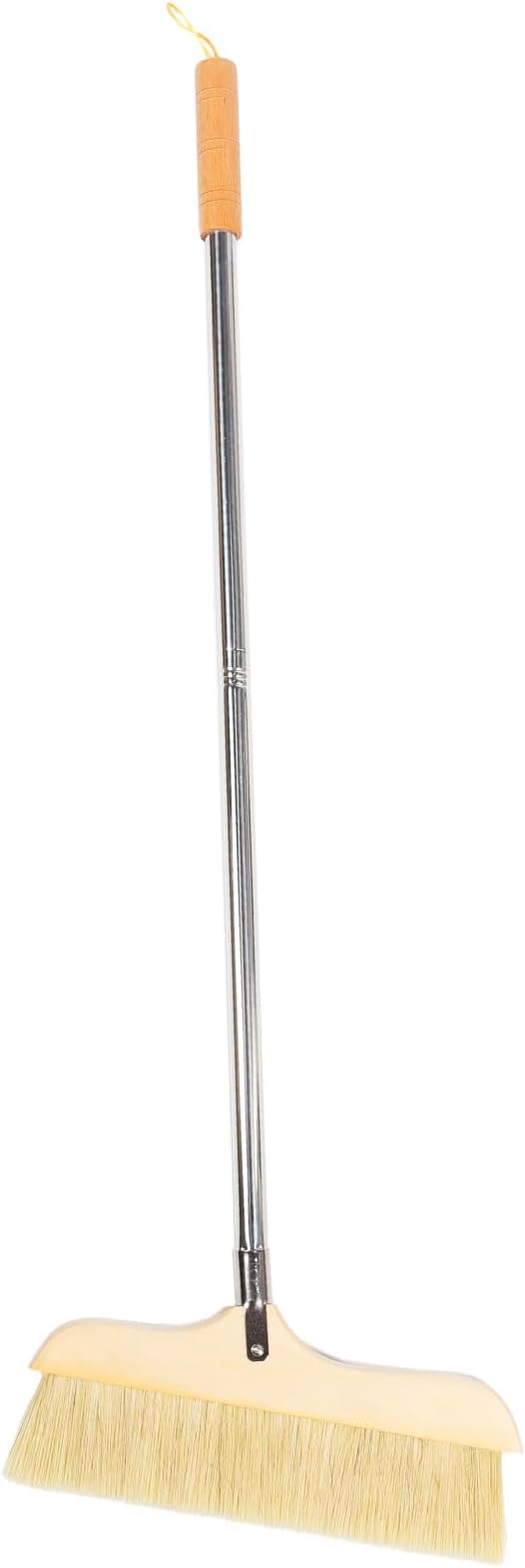 Anti-Static Broom Soft Bristle Brush Sweeping Brooms for Kitchen Bedroom Bathroom Wooden Handle