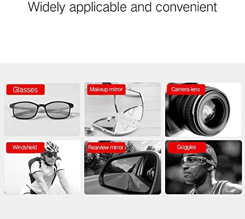 PERFECTSIGHT Microfiber Cleaning Cloth | Eyeglass Lens Cleaner [6 Pack, 5.7x6.7 Inch] Glasses, Phone, Camera, Computer Screen Cleaning | Safe for All Coated Lenses