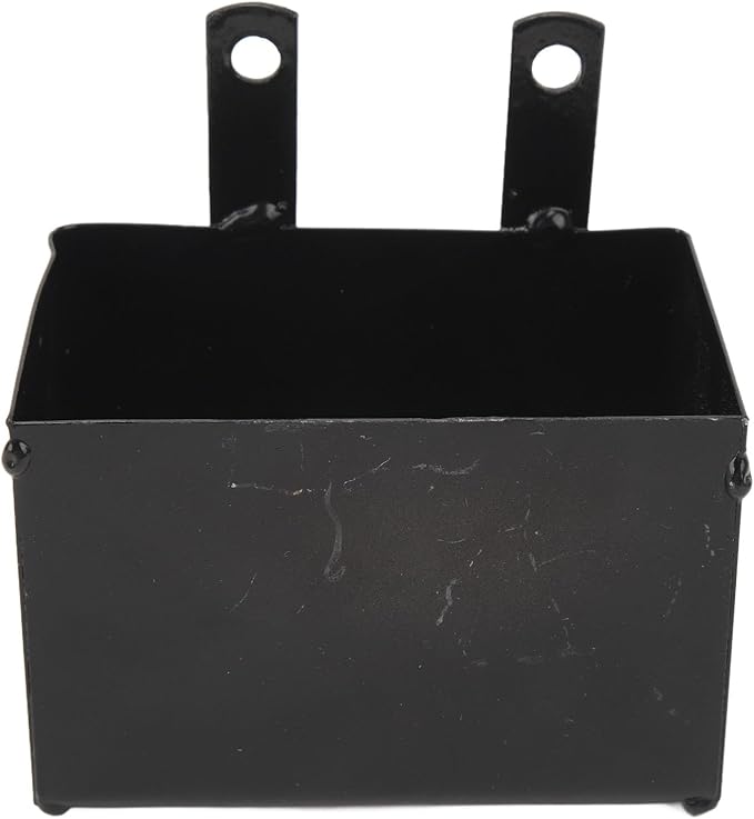 Battery Carrier Case, Motorcycle Battery Box Holder Black Rustproof Sturdy Structure for to ATV Motorbike Dirt Bike