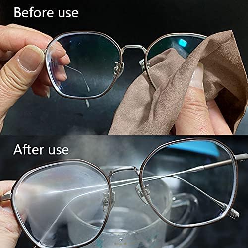 Bilymate Multi-Purpose New Large Size Microfiber Eyeglass & Lens & Laptop Screen & Glasses & Camera & TV Cleaning Cloths and Laptop Keyboard Cover and no Fog Clean Cloth Black Grey