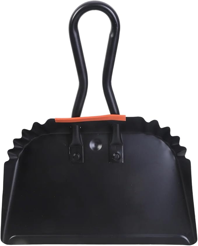 Metal Large Heavy Duty Dustpan and Broom Brush Set Handheld Tool Kits for Easy Grasping and Efficient