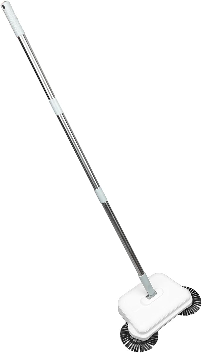 ZJchao Carpet Sweeper, Manual Sweeper Floor Cleaner Sweeping Mopping Machine Manual Carpet Sweeper Multi Purpose Hand Push Sweeper for Office Low Carpets Rugs Undercoat Carpets Pet Hair