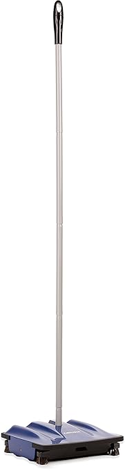 Carlisle FoodService Products Duo-Sweeper Rubberized Carpet and Floor Sweeper – Efficient Manual Cleaning for Restaurants with Low Pile Carpets (Pack of 4)