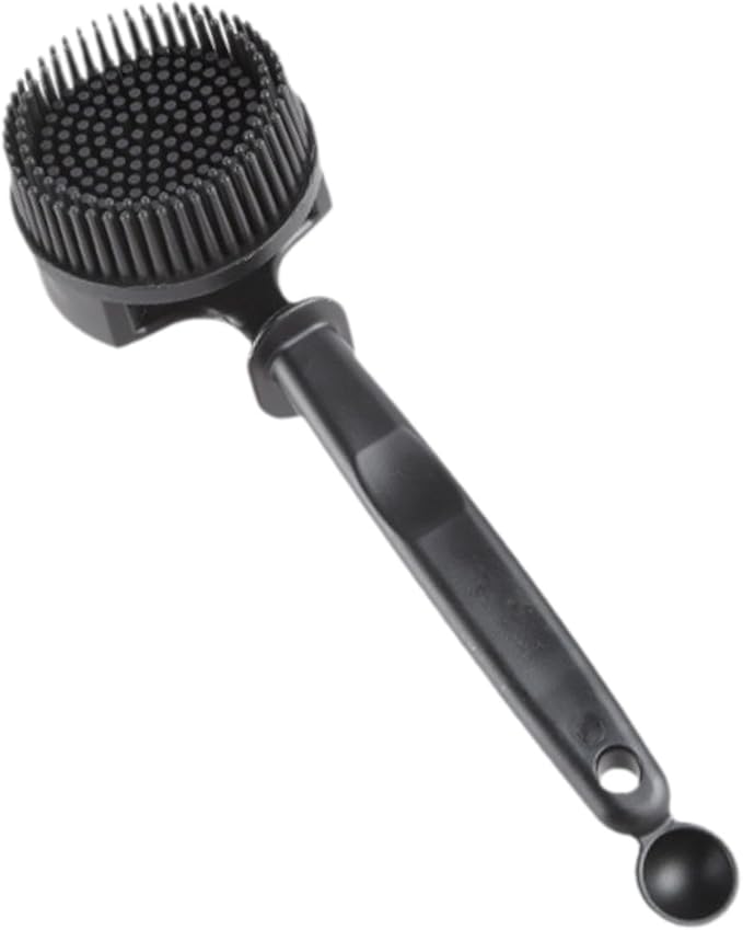 Silicon Coffee Machine Cleaning Brush Professional Design for 360° Cleaning of Espresso Group Head Detachable Silicon Bristles for 51MM Grouphead