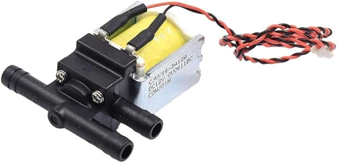CJWV16-3A12A DC 12V Mini 2-Position 3-Way Solenoid Water Valve Flow Control Switch For Sweeper Floor Carpet Cleaner