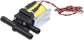 CJWV16-3A12A DC 12V Mini 2-Position 3-Way Solenoid Water Valve Flow Control Switch For Sweeper Floor Carpet Cleaner