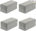 Suede Microfiber Applicator Pad, Multi-Purpose Ceramic Spray Coating Sponge Pads, Car Detailing Sponge for Car Paint, Metal, Plastic Trim, Applying Wax, Sealants, Other Conditioners (4PCS)