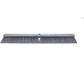 SPARTA 41891EC23 Omni Sweep Plastic Push Broom Head, Heavy Duty, Industrial Broom With Color Code System For Outdoor, Indoor, Garage, Concrete, Patio, Kitchen, Bathroom, 24 Inches, Gray, (Pack of 12)