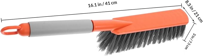 3pcs Soft Bristle Hand Brooms with Long Handles, Household Cleaning Brushes for Carpet, Sofa, and Dust Removal, Multi-Tone Set for Indoor Sweeping and Furniture Care