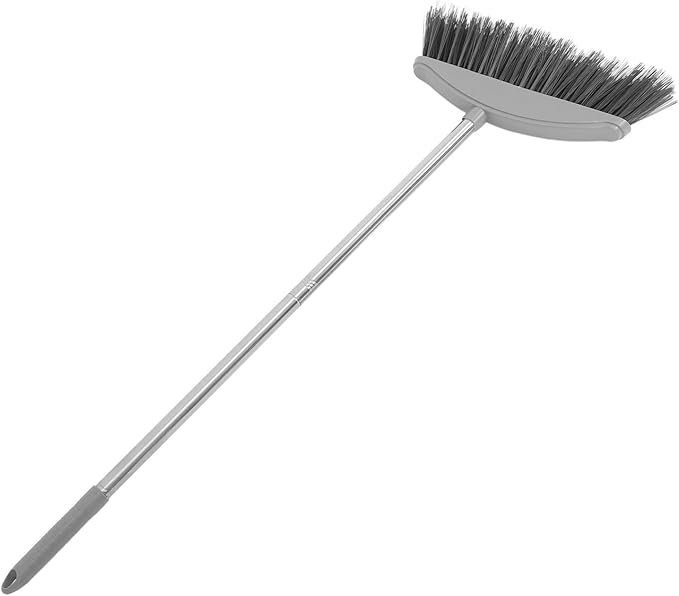 Heavy Duty Floor Cleaning Broom Handle Sweeper for Use Soft Bristles for Dust and Pet Hair Removal