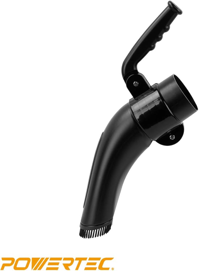 POWERTEC 70283 4-Inch Dust Collection Bench Nozzle w/Quick Change Handle