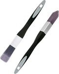ROLLINGDOG Trim Paint Brush, Edging Paint Brushes for Trim 2PC - Ideal for Precision Painting, Corner Painting, Leaving A Straight Edge.