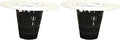 DANCO Hair Catcher for Stand-Alone Shower Drain Cover | 3-inch Shower Drain Openings | Strainer Snare | White (10533) (Pack of 2)