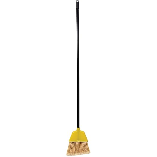 Genuine Joe GJO58562 Lightweight Manual Angle Broom, 7" Bristles
