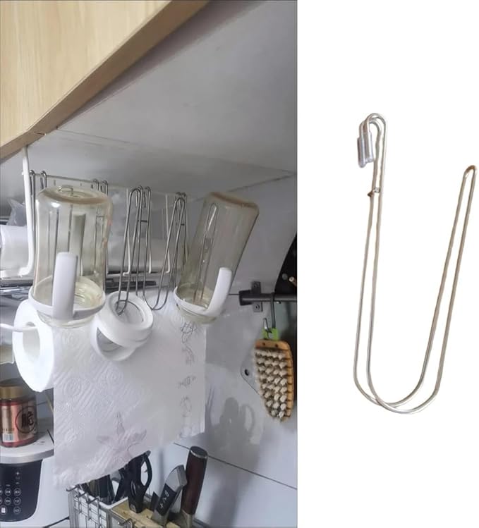 Bottle Drying Rack with Hanging Hook Attachment to Dish Drying Rack Space Saving Baby Bottles Holder Dryer for Kitchen Sink Caddy Organizer Cups Glass Tumblers Wine Decanter Mugs Mason Jars
