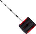 1Set Adjustable Height Manual Carpet Sweeper with Rotating Brush Rolls for Pet Hair and Dust Removal Versatile Push Broom Vacuum Cleaner for Carpets Rugs Hard Floors and Tiles