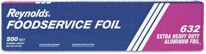 Reynolds 632 Extra Heavy Duty Aluminum Foil Roll 18"x500'