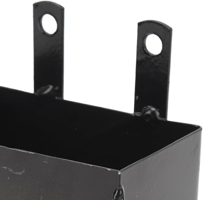 Battery Carrier Case, Motorcycle Battery Box Holder Black Rustproof Sturdy Structure for to ATV Motorbike Dirt Bike