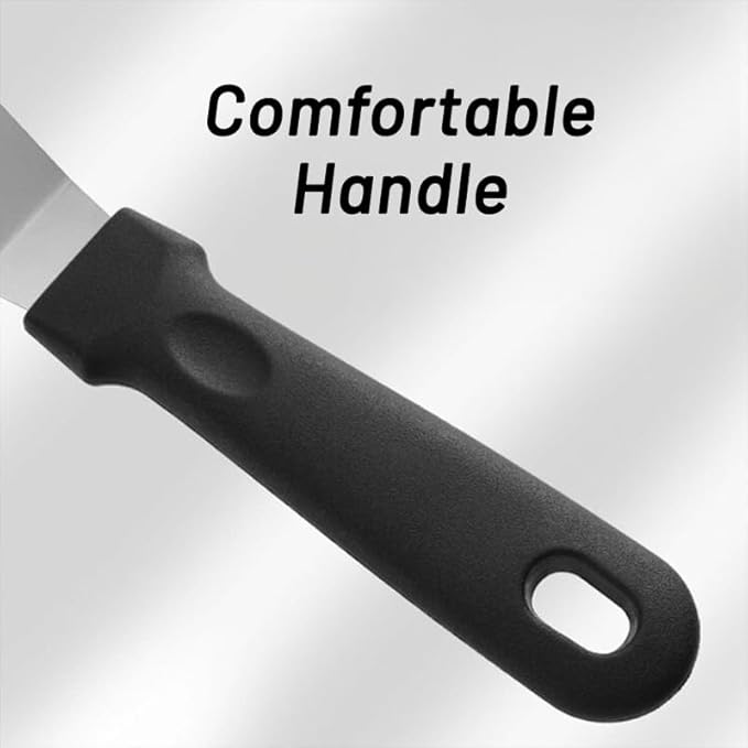 4 Pack Grill Scraper - Small Metal Grill Scraper Tool for Outdoor BBQ Stiff Grill Pan Cleaning Scraper Spatula - No need to change Flexible Blades