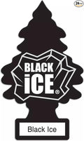 Little-Trees Black Ice Little Tree Air Freshener- 24 Pack