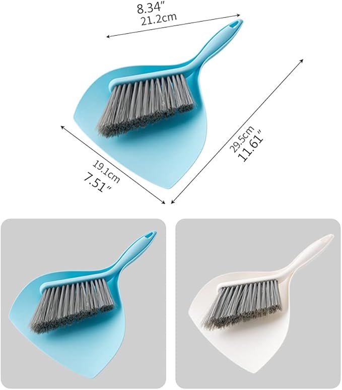 Small Broom and Dustpan Set Pan Broom Hand Broom Pan with Brush Set,Handheld Dustpan,Brush Pan for Table,Kitchen,Home