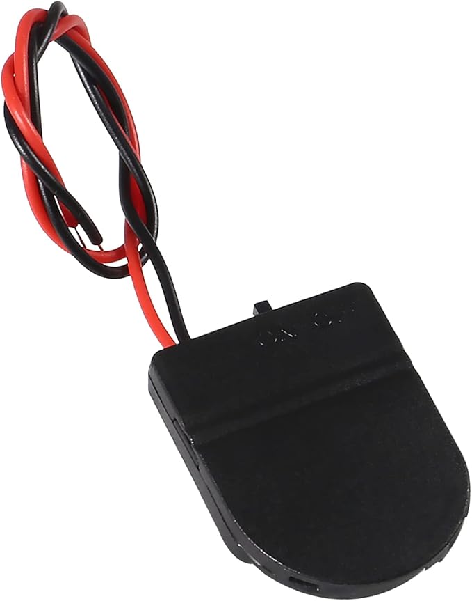10pcs CR2032 Battery Holder Coin Cell Battery Holders 1x CR2032 Battery Holder Battery Storage Boxes Cover with On ON-Off Switch Socket Container