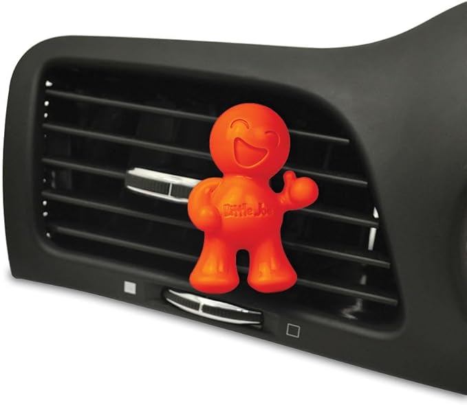 Little Joe 96414 Orange Creamsicle Scent Car Air Freshener Vent Clip, Fights Odors for up to 45 Days, Long-Lasting Freshness, Cute Car Odor Eliminator, Pack of 1