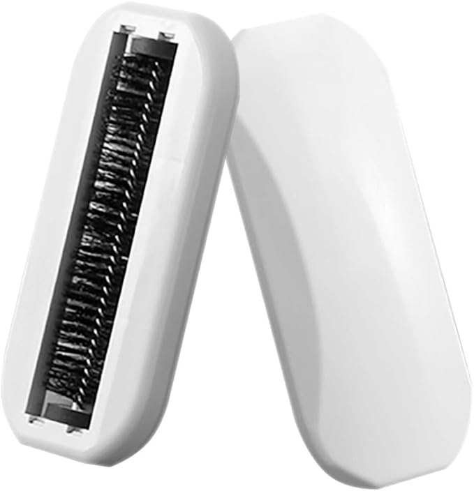 Cabilock 2-Pack Mini Hand Sweeper with Rolling Brush Portable Crumb Collector for Table Sofa Bed and Floor Cleaning Multifunctional Abs Material 7.87 Inch Size