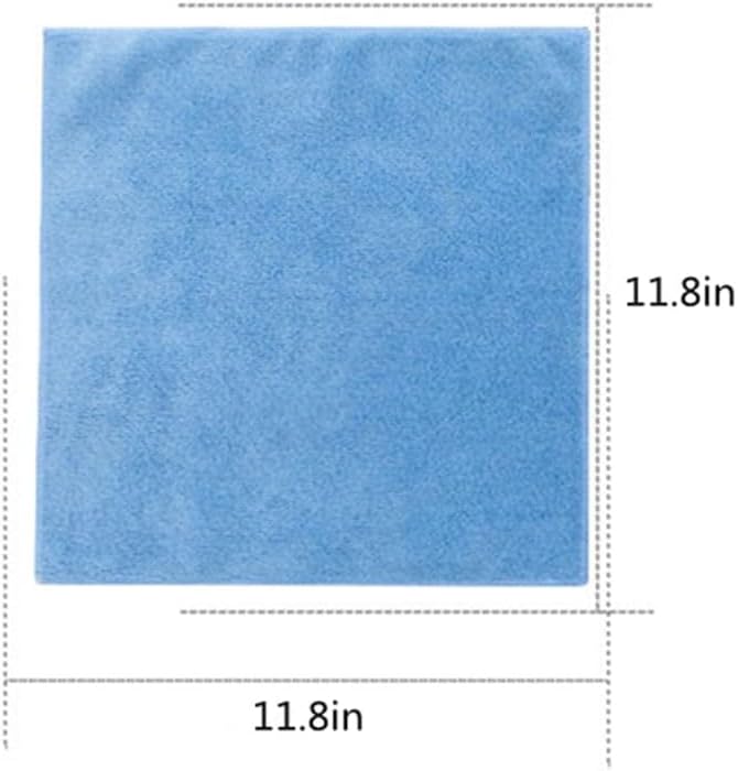 Rubber Cleaning Gloves Kitchen Dishwashing Glove 2-Pairs And Cleaning Cloth 2-Pack,Waterproof Reuseable.(Large)