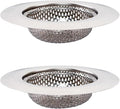 2 Pcs 11.5cm Stainless Steel Sink Strainers Sink Drain Baskets Small Basket Food Catchers Sink Drainers Drain Filters Kitchen Sink Baskets