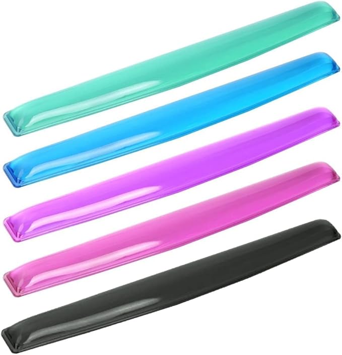 Gel Keyboard Wrist Rest Pad - Gel Keyboard Wrist Rest Pad | Wrist Rest Support for Office Gaming Computer Laptop Ergonomic Comfortable Pain Relief- Purple