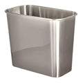 iDesign Stainless Steel Bathroom Trash Can –Mia Collection