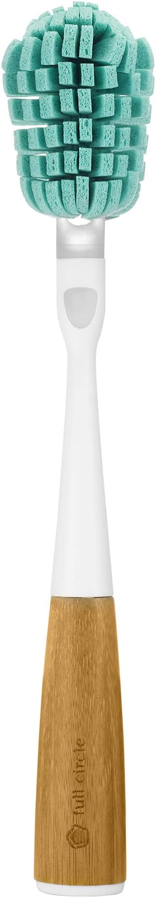 Full Circle Replacement Sponge Head for Magic Wand - Non Scratch Glass Safe Scrubber
